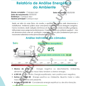Relatório Análise de AMBIENTES | Editável no Canva