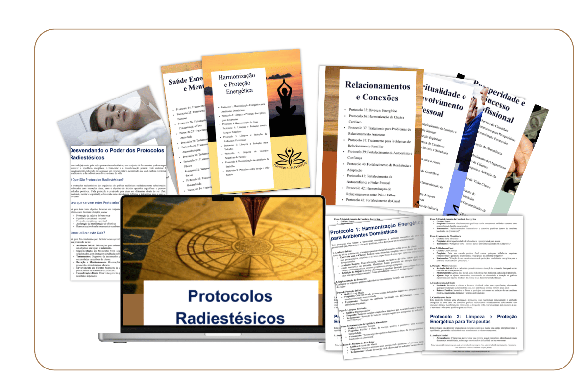 64 Protocolos com Gráficos Radiestésicos