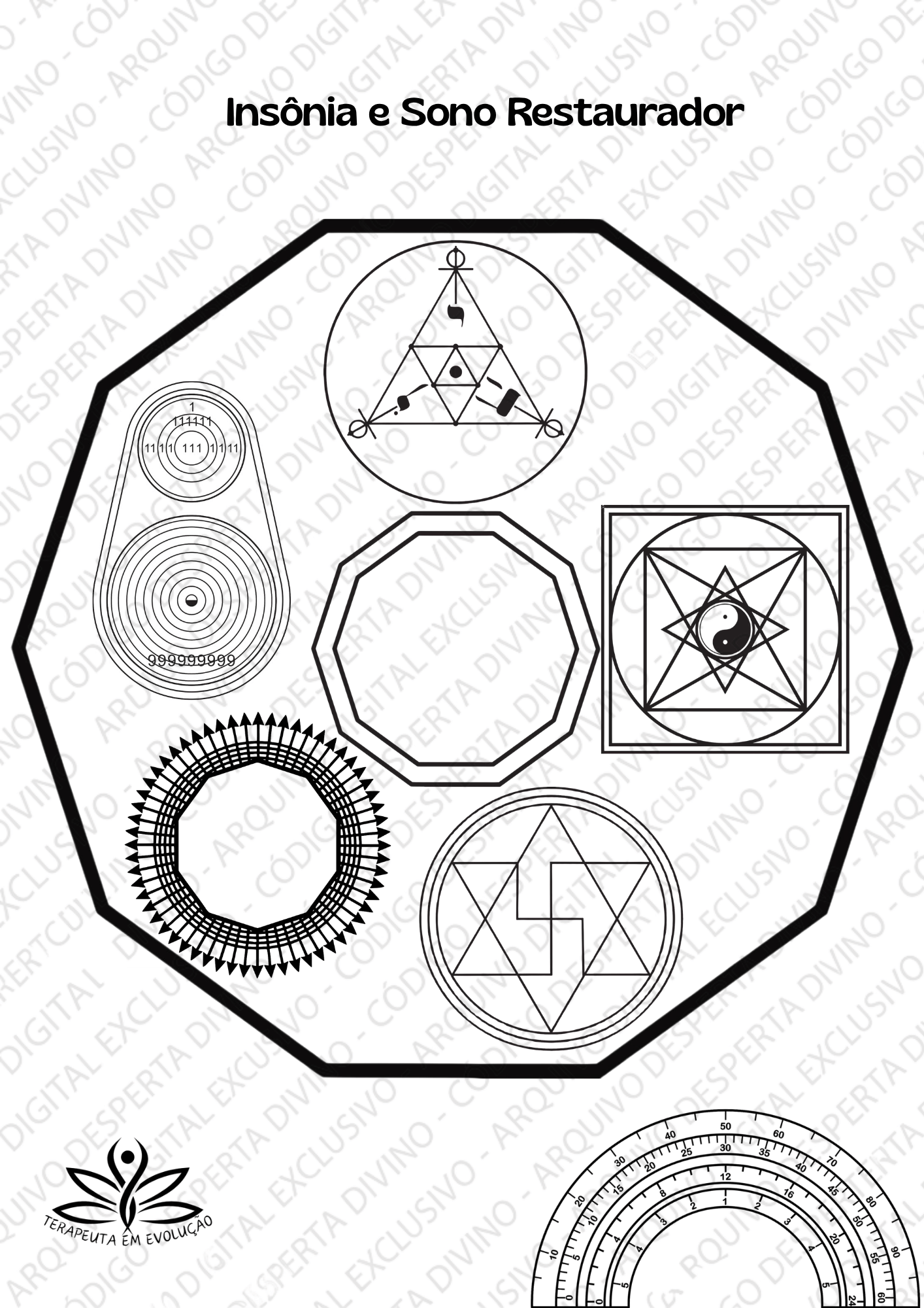 Mandala Energética Insônia e Sono Restaurador