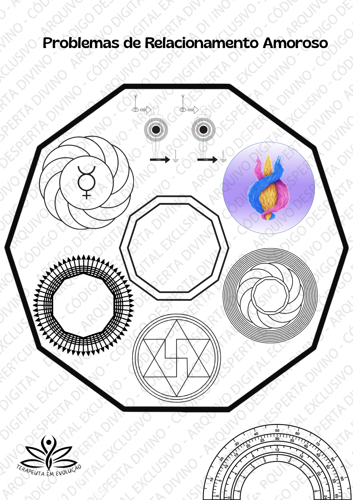 Mandala Energética  para Problemas de Relacionamento Amoroso