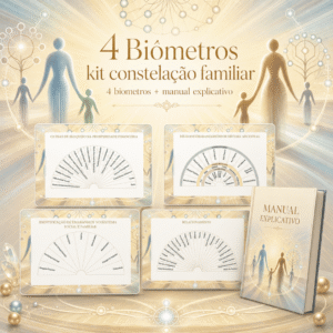 Kit de Constelação Familiar |  4 Biômetros + Manual Explicativo