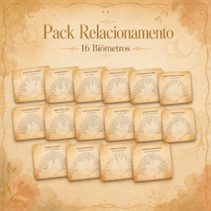 Pack 16 Biômetros de Radiestesia para Relacionamentos