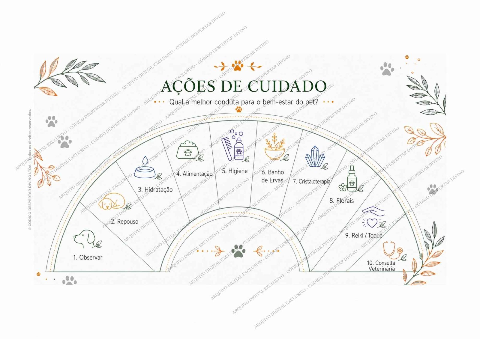 Pack 10 Biômetros Análise de Radiestesia — Cuidados com Animais|Pets - Imagem 11