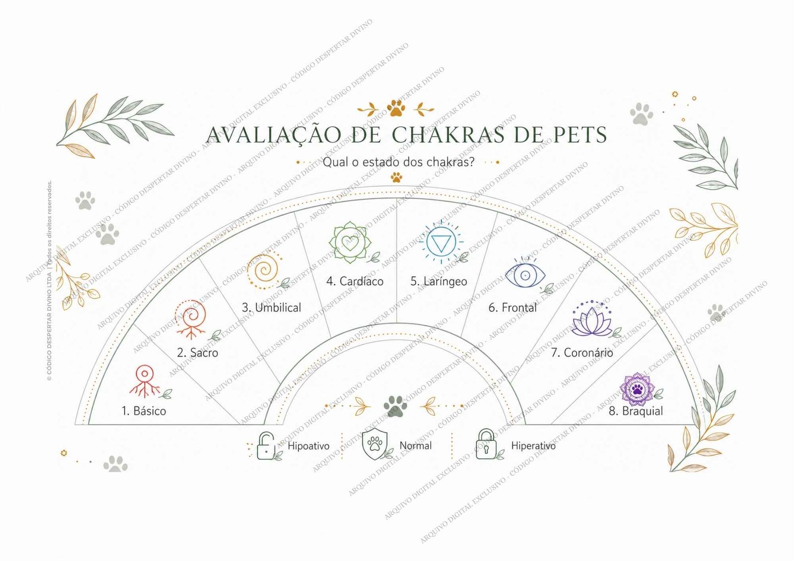 Pack 10 Biômetros Análise de Radiestesia — Cuidados com Animais|Pets - Imagem 6