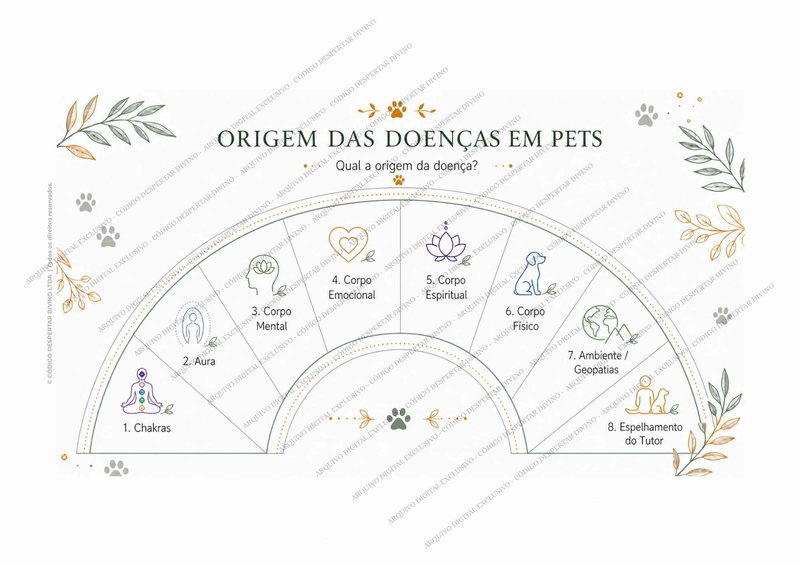 Pack 10 Biômetros Análise de Radiestesia — Cuidados com Animais|Pets - Imagem 8