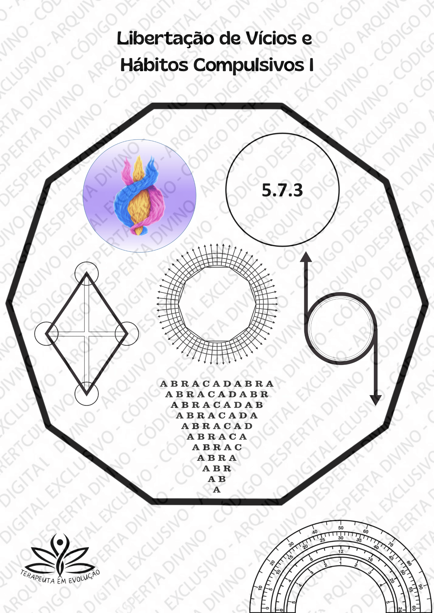 COMBO - Mandala de Libertação de Vícios e Hábitos Compulsivos