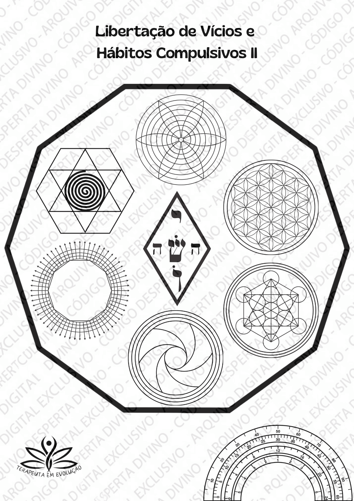 COMBO - Mandala de Libertação de Vícios e Hábitos Compulsivos - Imagem 2
