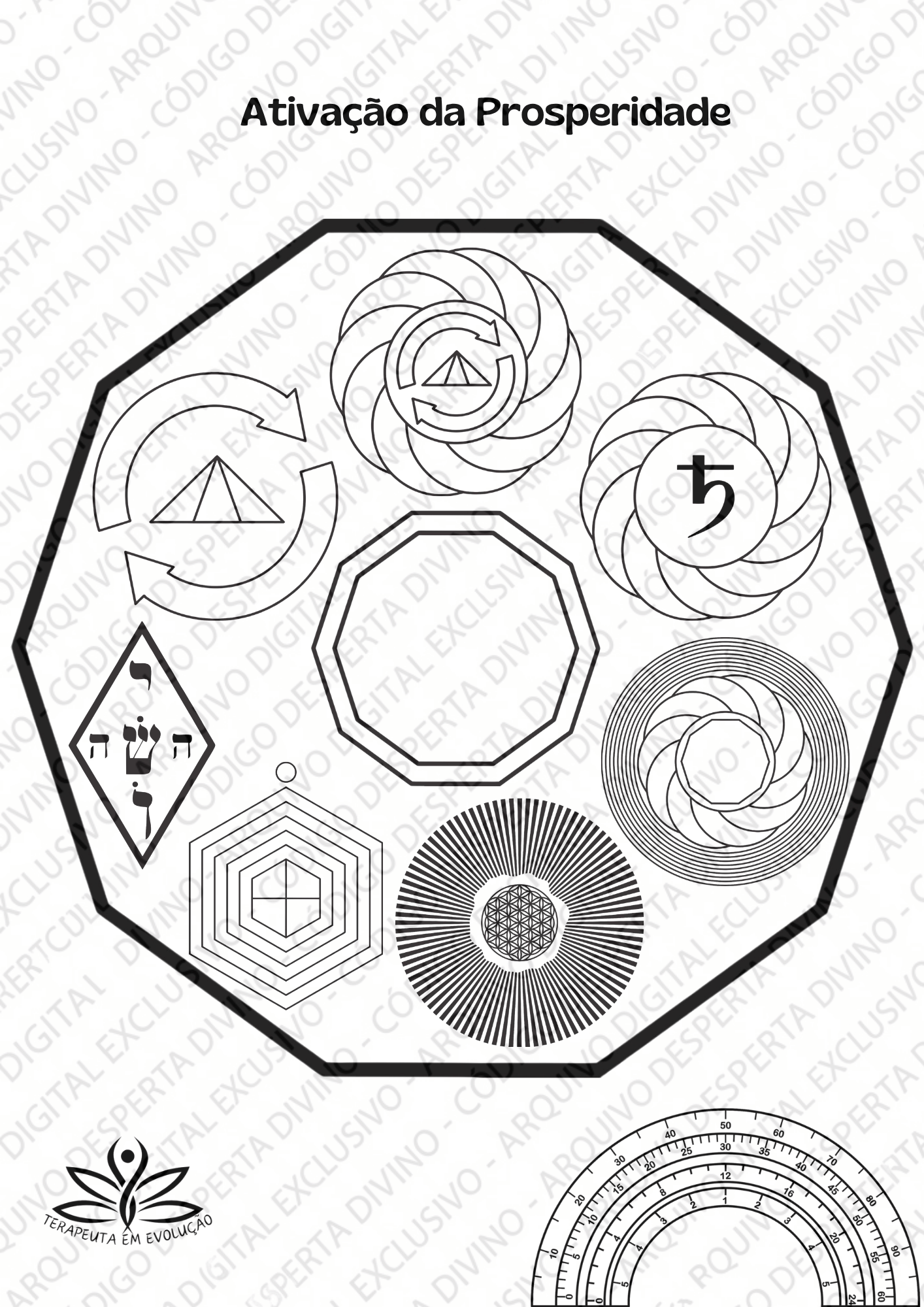 Mandala Ativação da Prosperidade