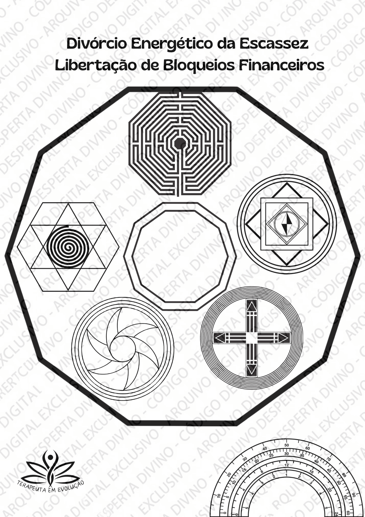 Mandala Divórcio Energético da Escassez