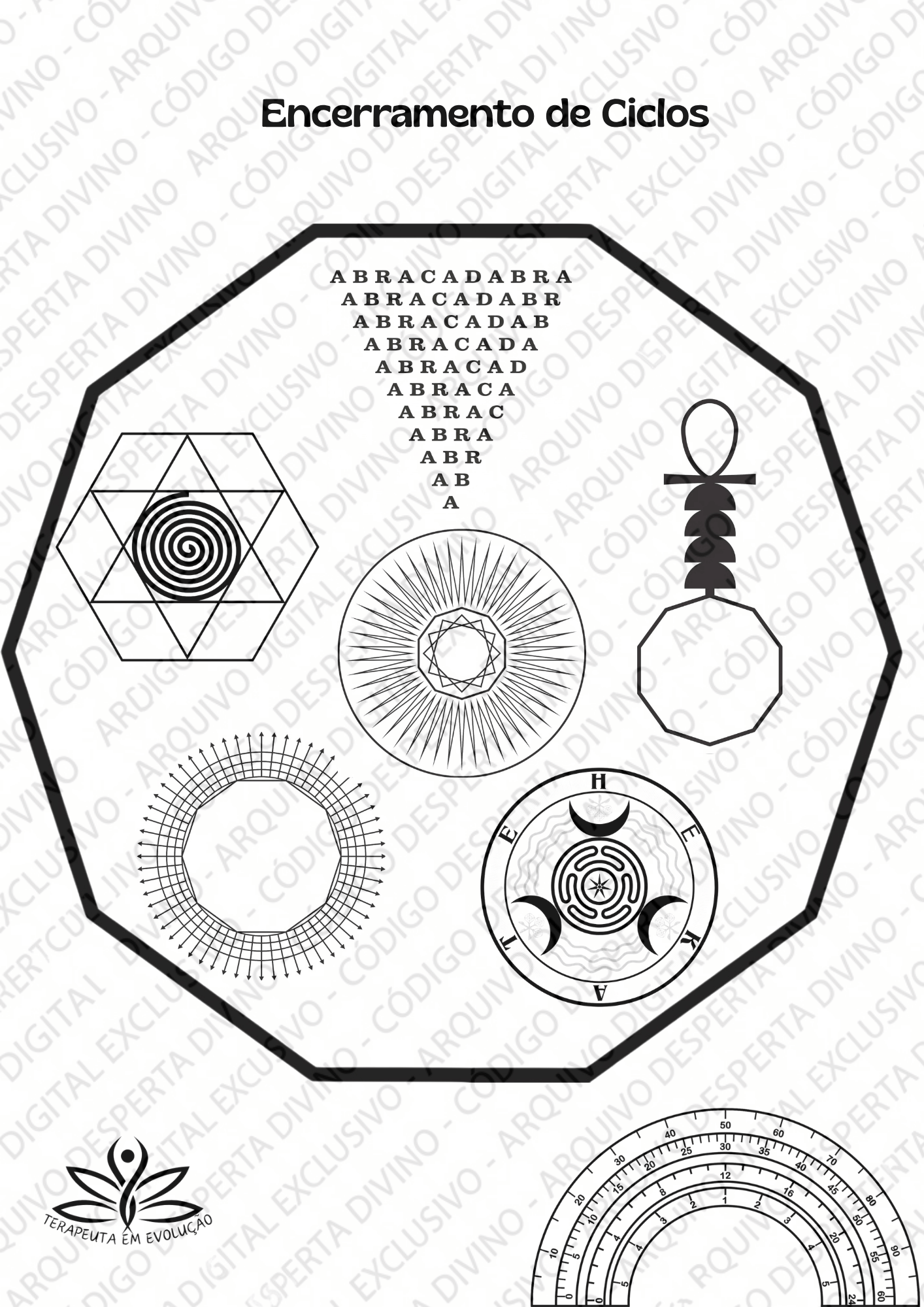 Mandala de Encerramento de Ciclos